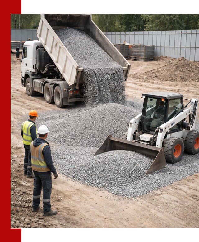 Доставка и продажа гранитного щебня фракции 0-5 в Пятигорске