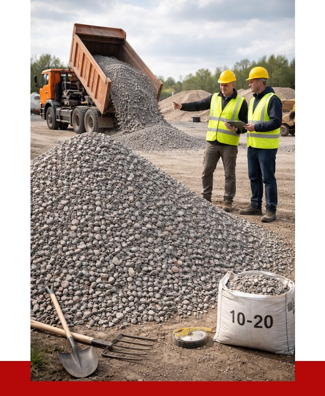 Гранитный щебень фракция 10-20 в Пятигорске от 4315 руб.|ПРОНЕРУДПтг