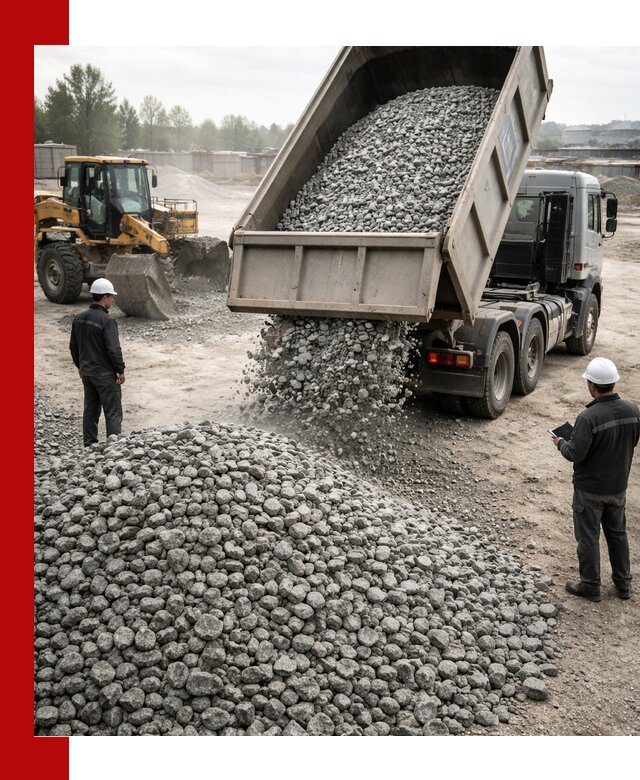 Доставка гранитного щебня фракции 20-40 в Пятигорске