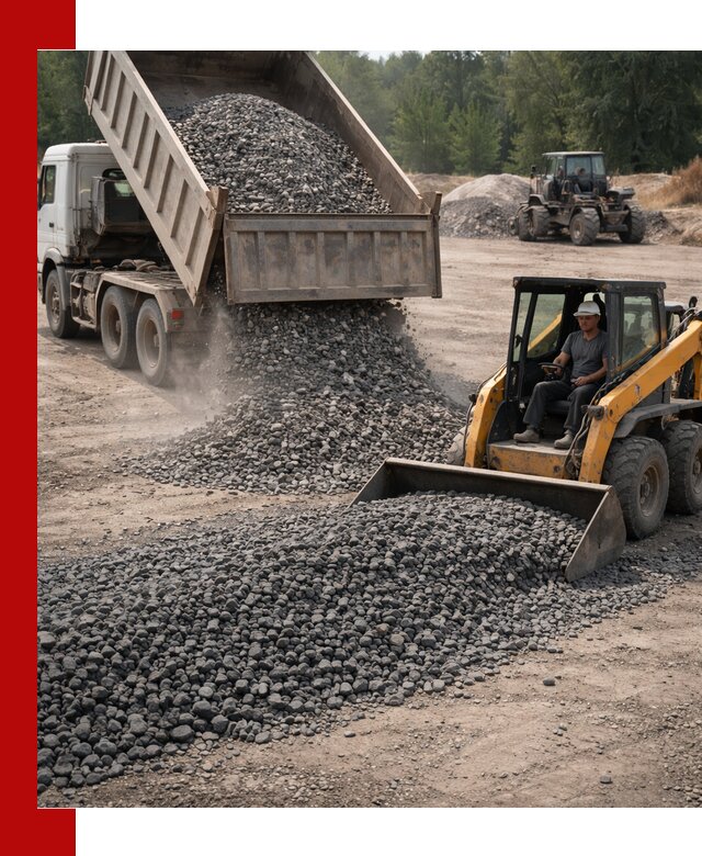 Гранитный щебень фракция 40-70 с доставкой в Пятигорске