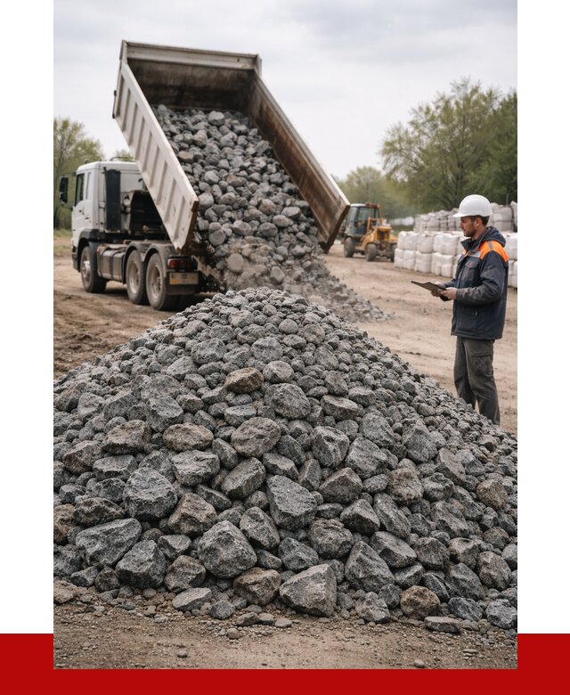 Гранитный щебень фракция 100-200 в Пятигорске от 4315 р. ПРОНЕРУДПтг