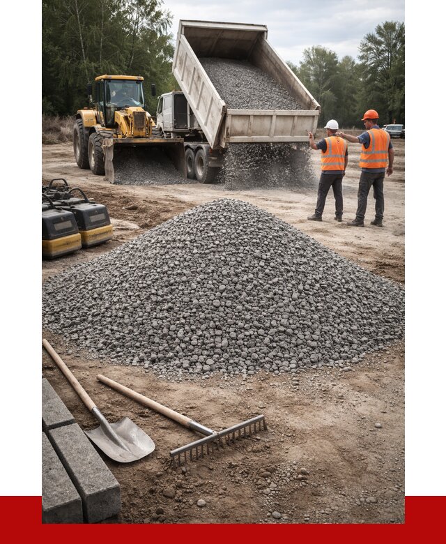 Гравийный щебень купить в Пятигорске от 2260 р. ПРОНЕРУДПтг