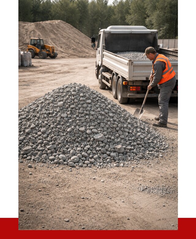 Гравийный щебень фракция 5-10 в Пятигорске от 2260 р. | ПРОНЕРУДПтг