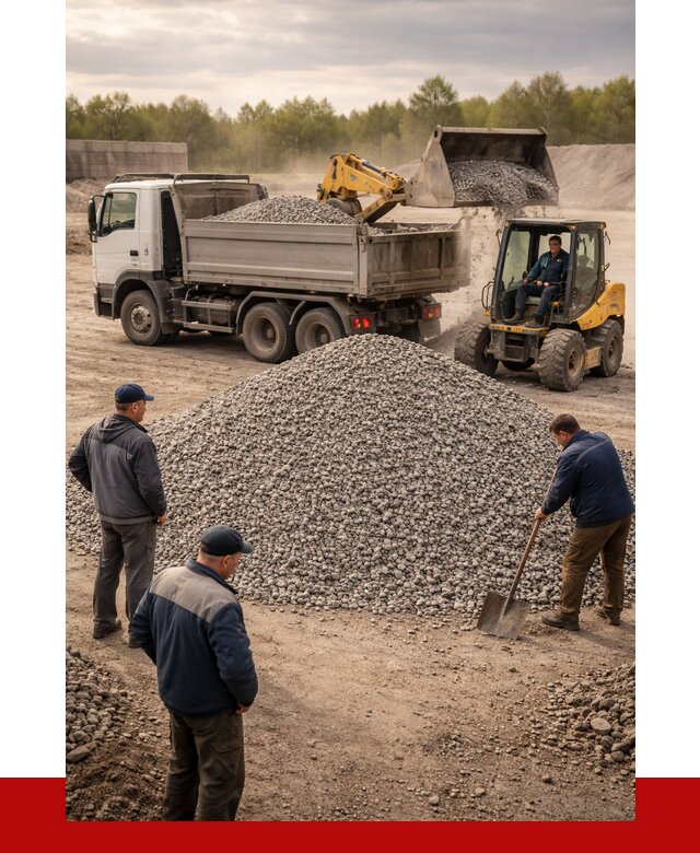 Гравийный щебень фракция 5-20 в Пятигорске от 2466 р. ПРОНЕРУДПтг