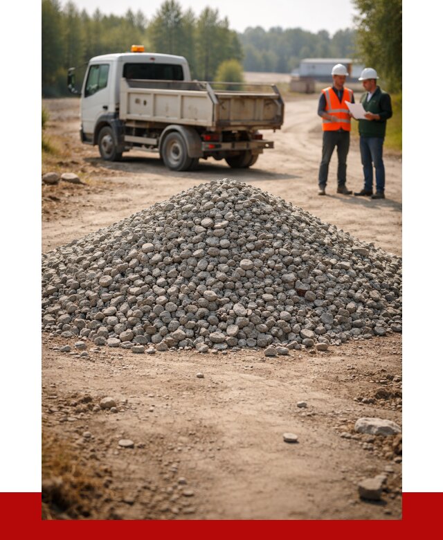 Гравийный щебень фракция 20-40 в Пятигорске от 1233 р. | ПРОНЕРУДПтг