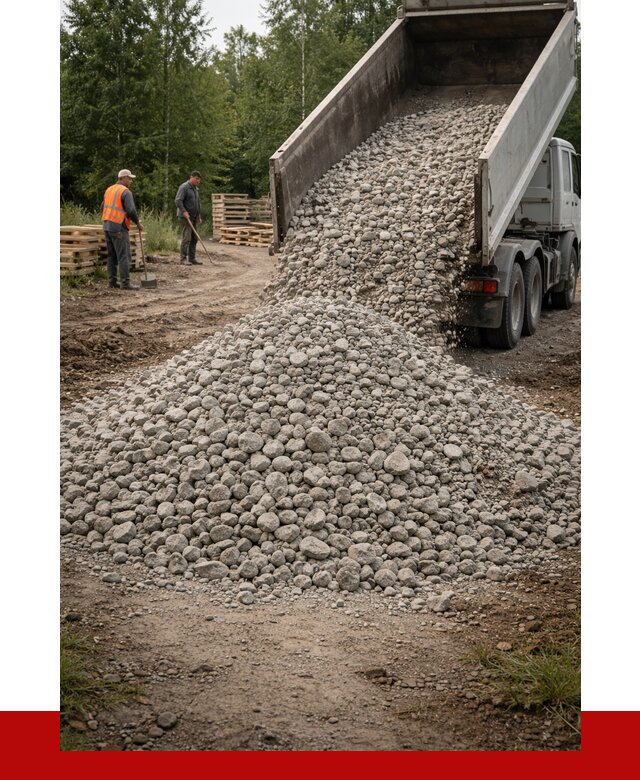 гравийный щебень фракция 70-120 в Пятигорске от 2517 р. ПРОНЕРУДПтг