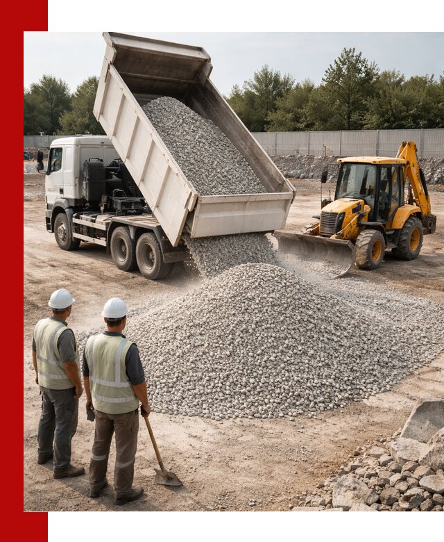 Купить известняковый щебень фракции 5–10 мм с доставкой в Пятигорске