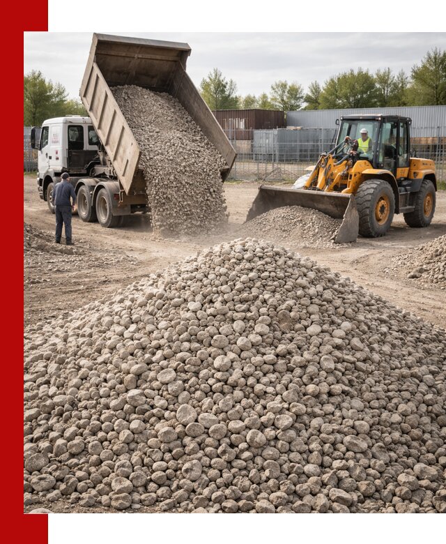 Доломитовый щебень фракции 20–41 с доставкой в Пятигорске