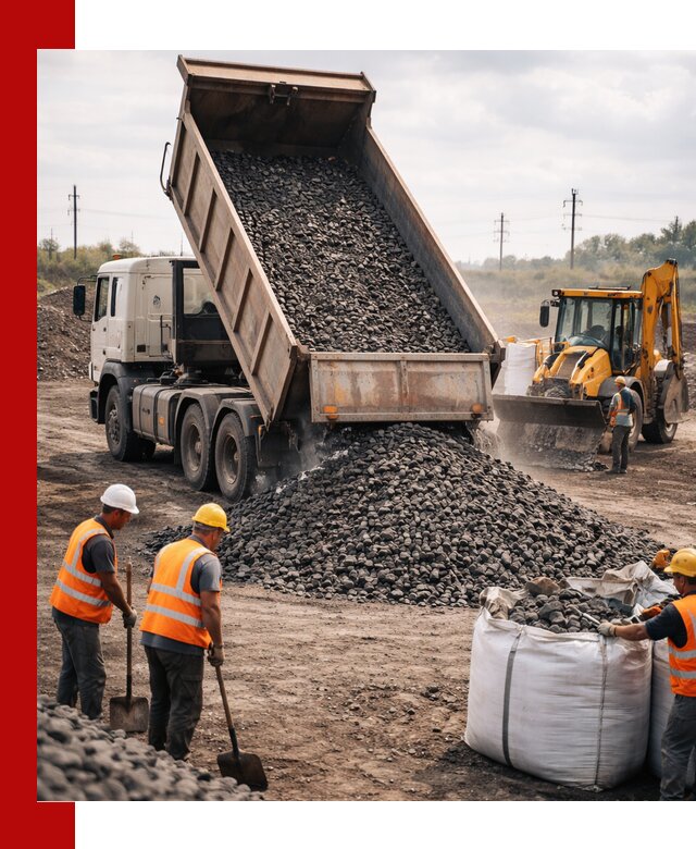 Шлаковый щебень фракция 40-70 с доставкой в Пятигорске