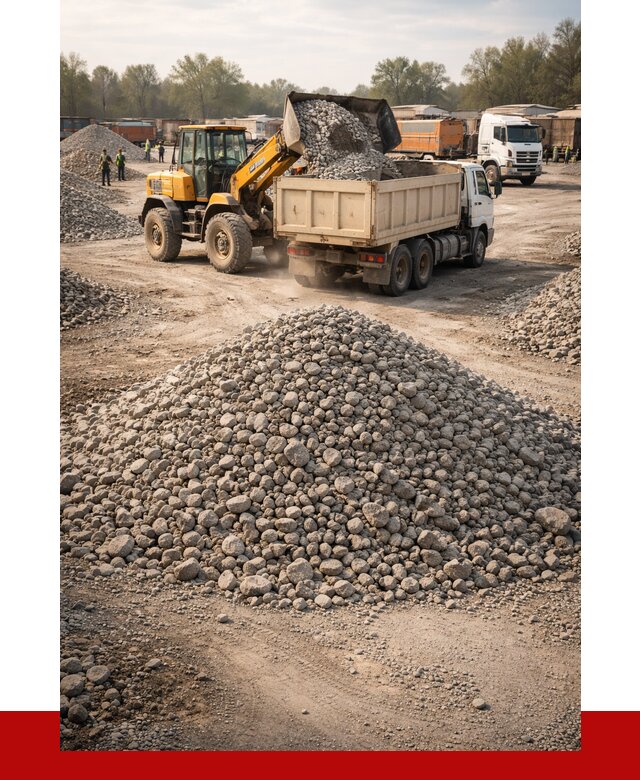 Вторичный щебень фракция 40-70 в Пятигорске от 1788 р, ПРОНЕРУДПтг