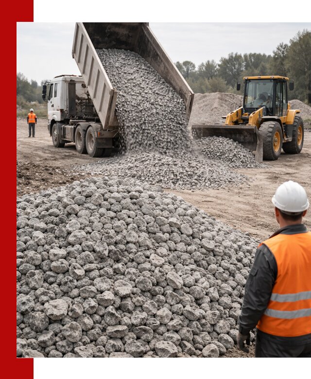 Доставка бетонного щебня фракции 20-40 в Пятигорске