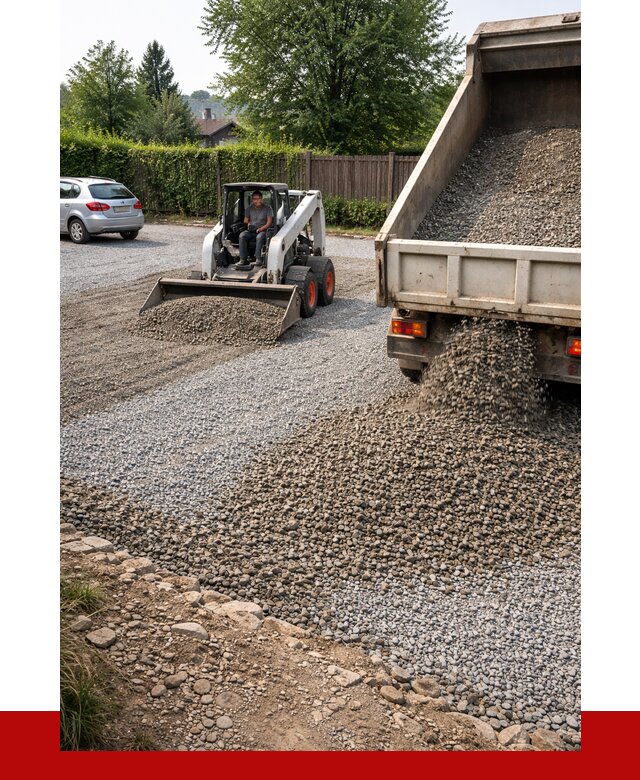 Щебень для парковки в Пятигорске с доставкой от 1233 р.| ПРОНЕРУДПтг