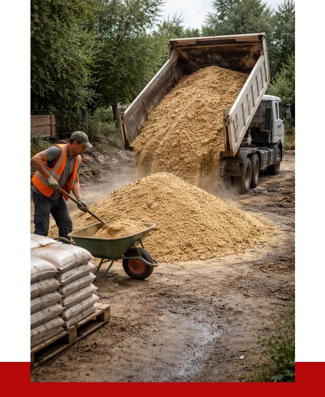 Купить песок с доставкой в Пятигорске от 1849 р. | ПРОНЕРУДПтг