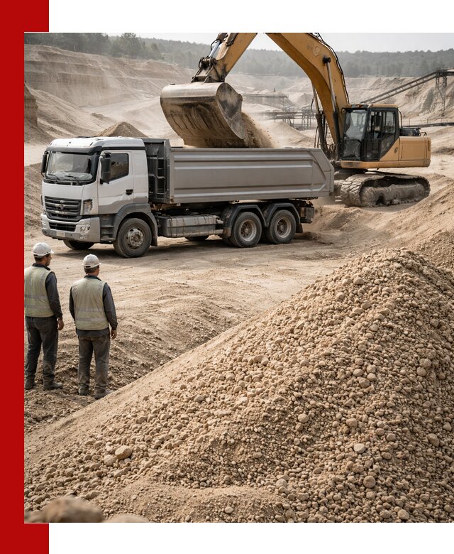 Карьерный крупнозернистый песок с доставкой в Пятигорске