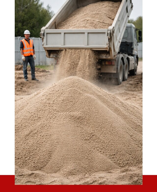 Купить сеяный песок с доставкой в Пятигорске от 2260 р ПРОНЕРУДПтг