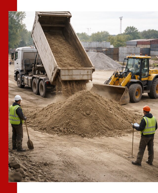 Доставка и продажа пескогрунта оптом и в розницу в Пятигорске