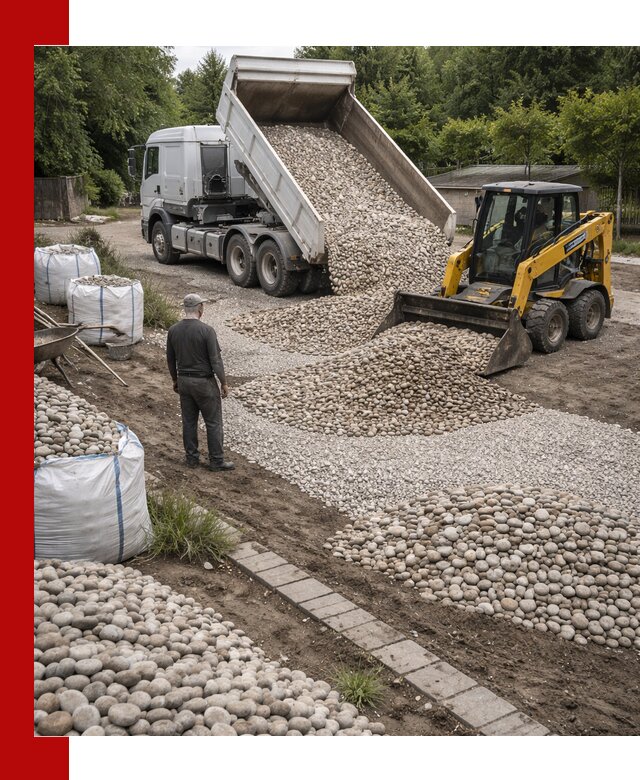 Доставка морской гальки оптом и в розницу в Пятигорске