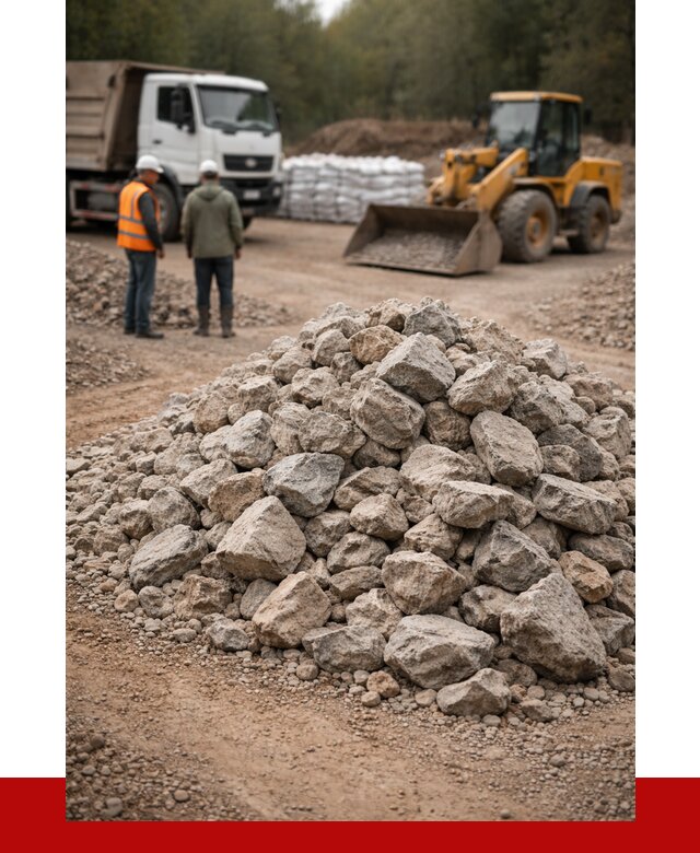 Купить бутовый камень с доставкой в Пятигорске от 2363 р. | ПРОНЕРУДПтг