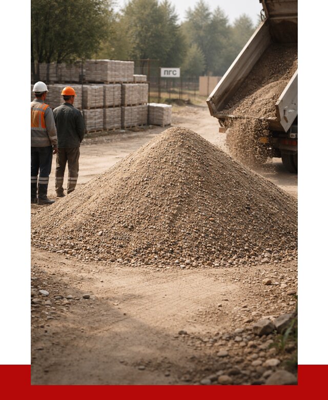 ПГС С1 с доставкой в Пятигорске от 2876 р. за куб | ПРОНЕРУДПтг