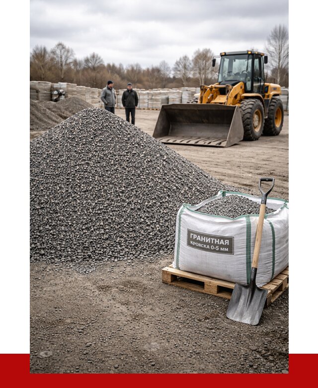 Купить гранитную крошку в Пятигорске от 4931 р. с доставкой | ПРОНЕРУДПтг