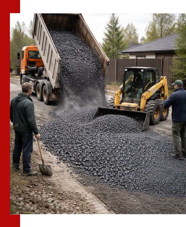 Крошка габбро с доставкой в Пятигорске для строительных работ