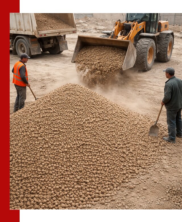 Керамзит фракция 10-20 с доставкой в Пятигорске