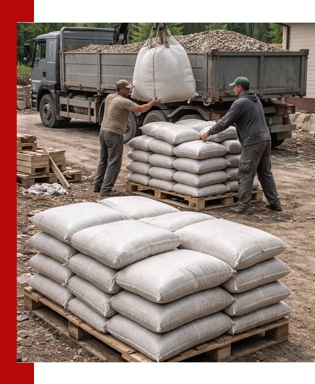 Керамзит в мешках с доставкой в Пятигорске от компании-поставщика
