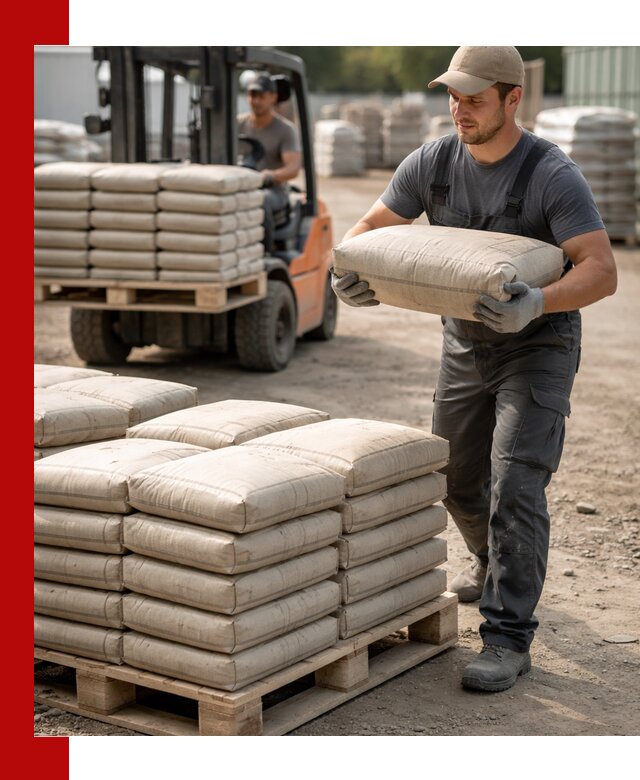 Доставка цемента в мешках оптом и в розницу в Пятигорске