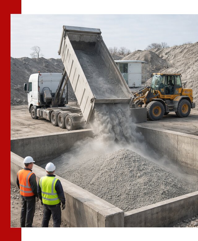 Доставка цемента навалом в Пятигорске крупными партиями