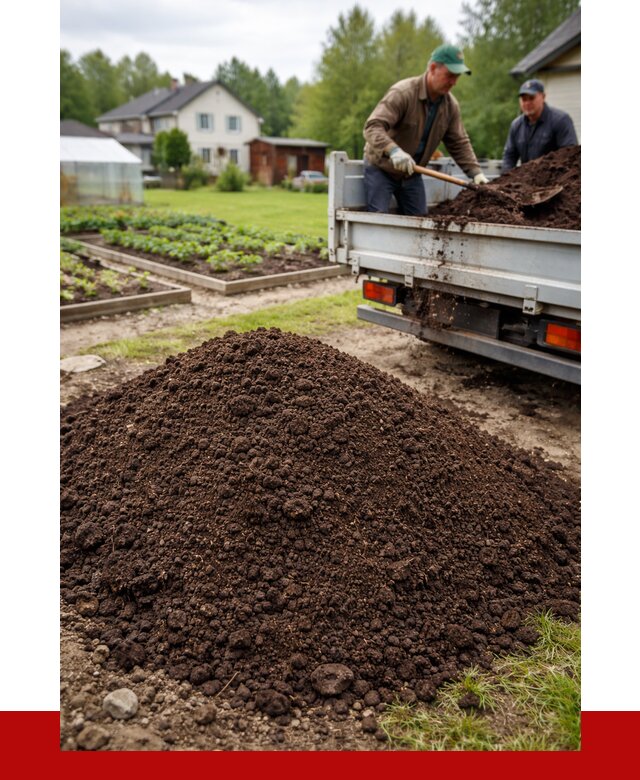 Плодородный грунт в Пятигорске с доставкой от 4315 р. | ПРОНЕРУДПтг