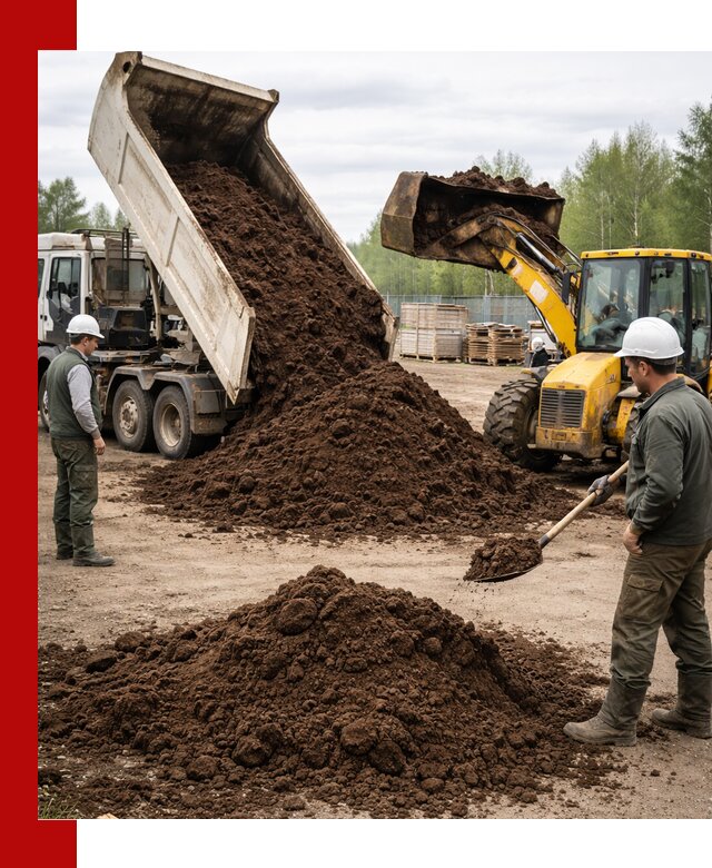 Доставка торфа оптом и в мешках в Пятигорске