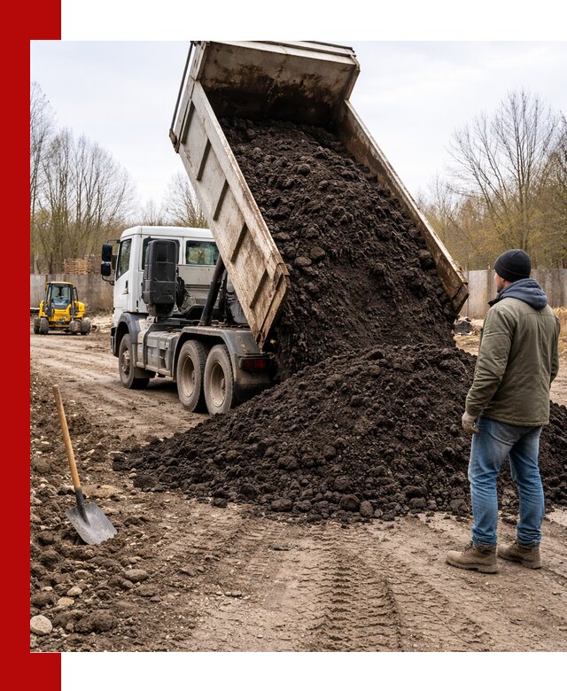 Доставка чернозема навалом в Пятигорске быстро и выгодно