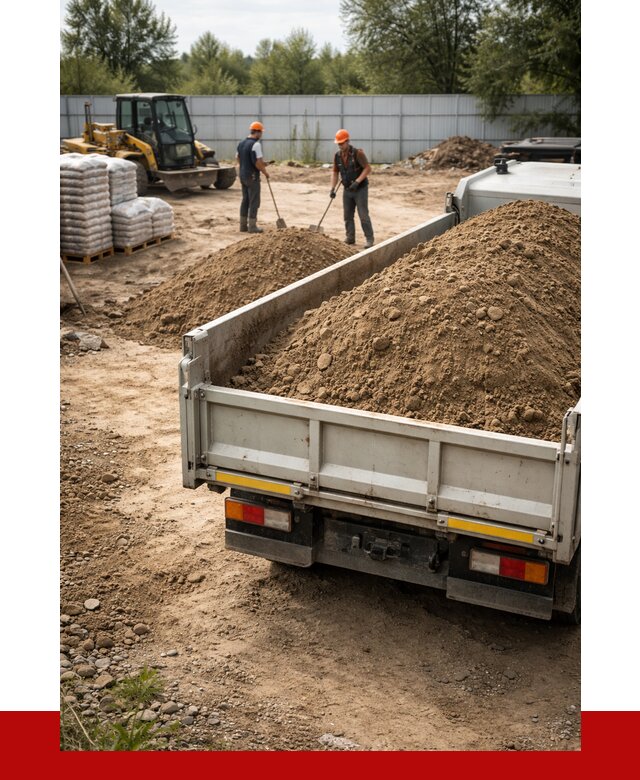 Супесь с доставкой в Пятигорске от 2517 р. за куб | ПРОНЕРУДПтг