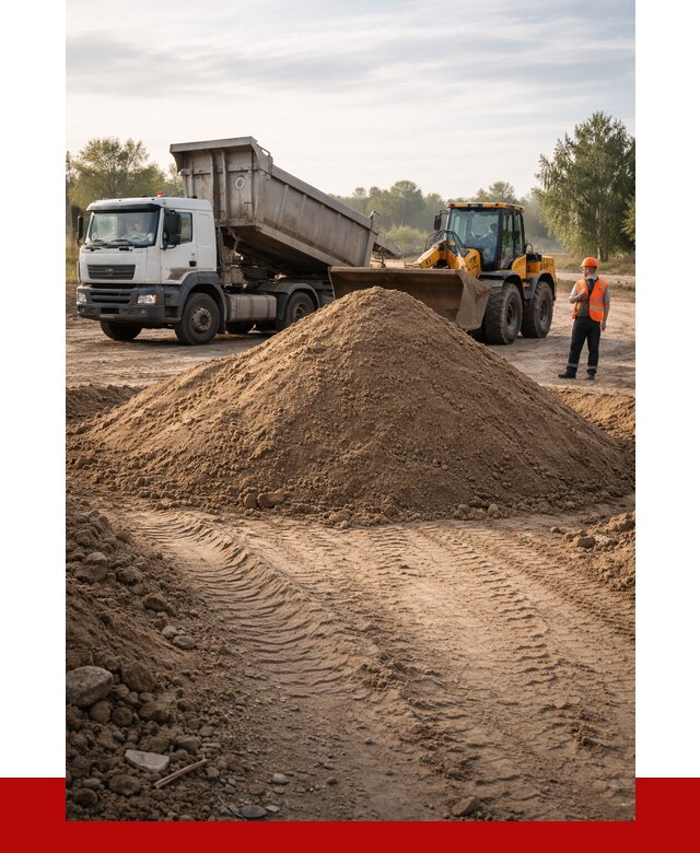 Купить песчаный грунт с доставкой в Пятигорске от 4315 р. | ПРОНЕРУДПтг