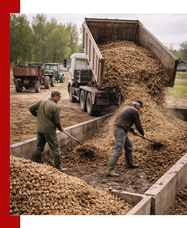 Куриный помет с доставкой в Пятигорске оптом и в розницу
