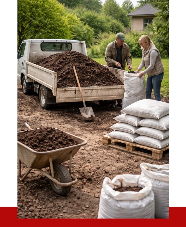 Перегной в мешках с доставкой в Пятигорске от 2260 р. | ПРОНЕРУДПтг