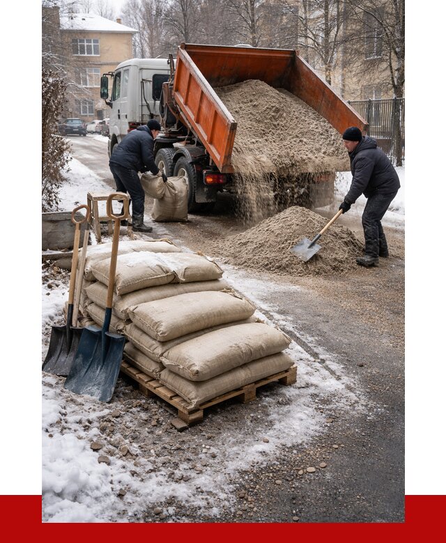 Противогололедные материалы оптом в Пятигорске от 4315 р. | ПРОНЕРУДПтг