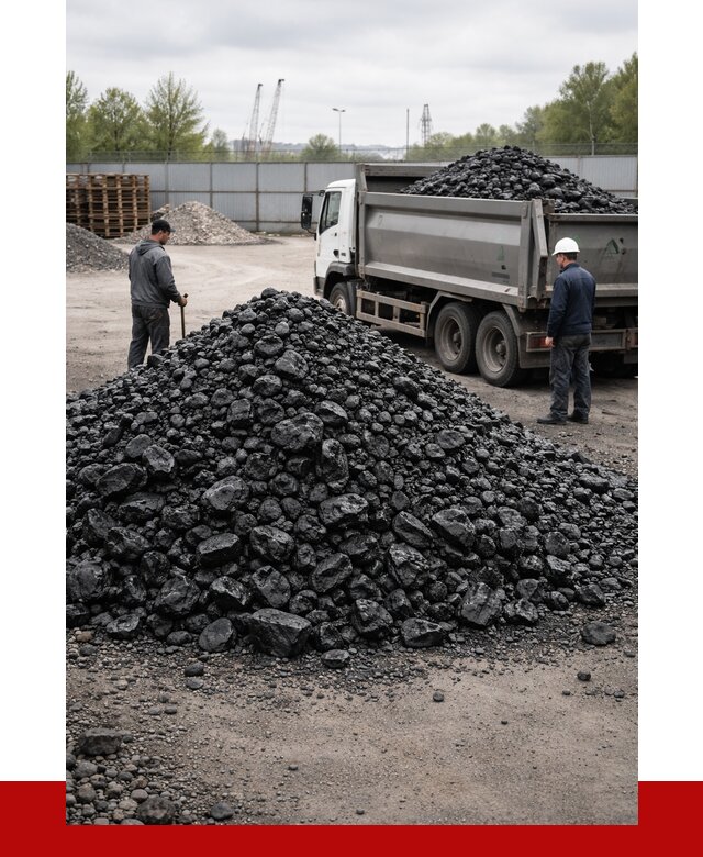 Уголь антрацит в Пятигорске от 11300 р. купить оптом | ПРОНЕРУДПтг