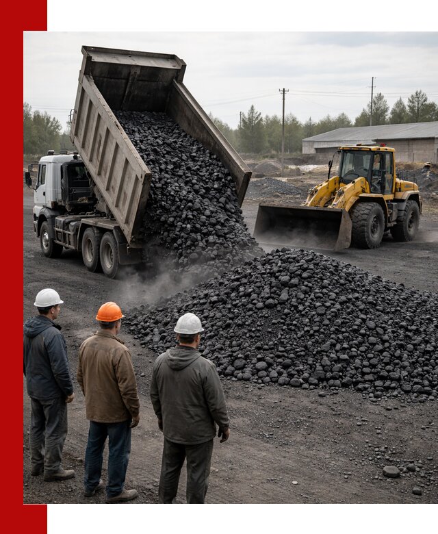 Доставка угля антрацита в Пятигорске с самосвалами и погрузкой