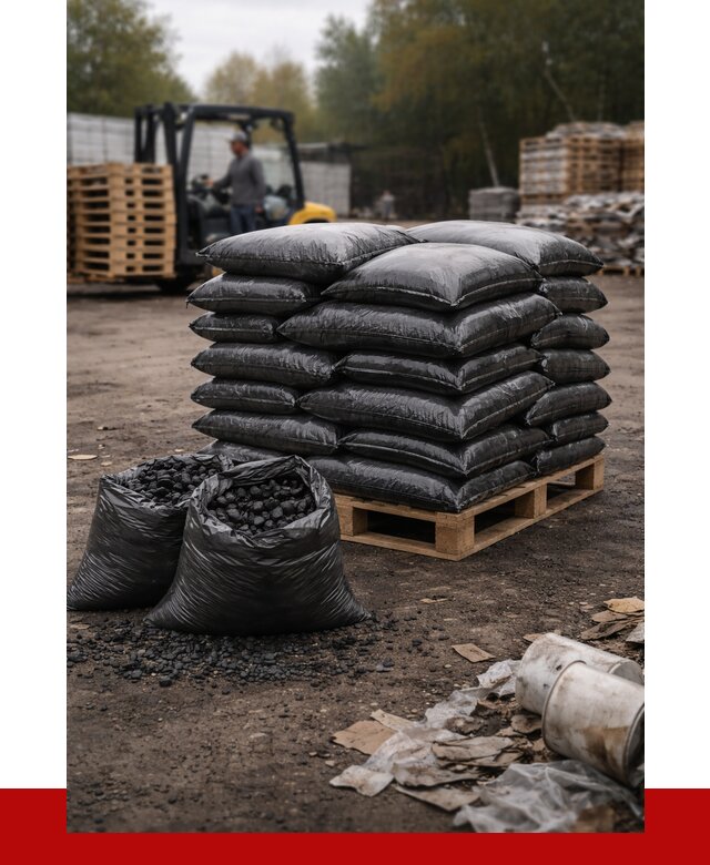 Купить уголь в мешках с доставкой в Пятигорске от 7705 р. | ПРОНЕРУДПтг