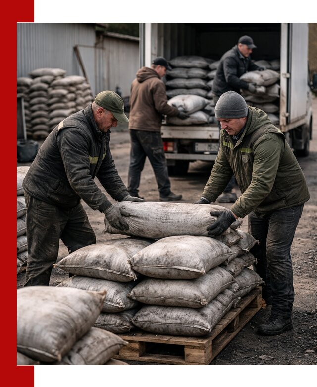 Доставка угля в мешках по выгодным ценам в Пятигорске