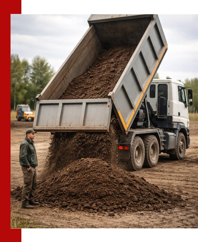 Аренда самосвала с водителем в Пятигорске для сыпучих грузов и навоза