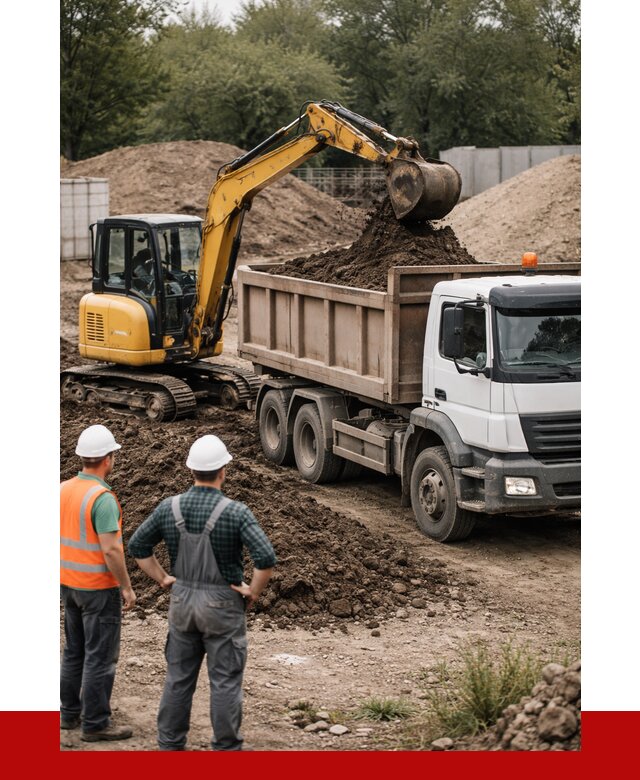 Вывоз грунта в Пятигорске от 4623 р. самосвалом | ПРОНЕРУДПтг