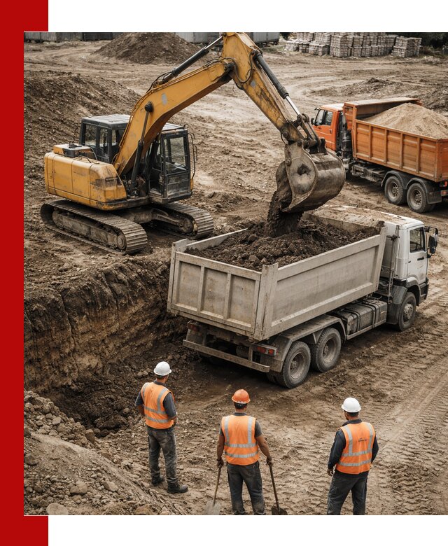 Разработка грунта для строительства и благоустройства в Пятигорске