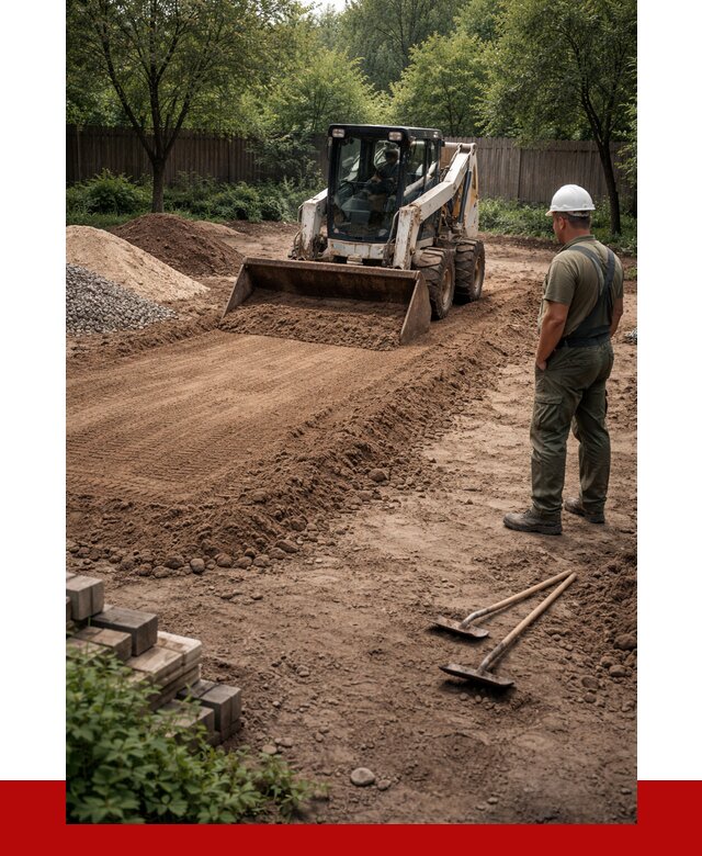 Выравнивание участка под ключ в Пятигорске от 3596 р. | ПРОНЕРУДПтг